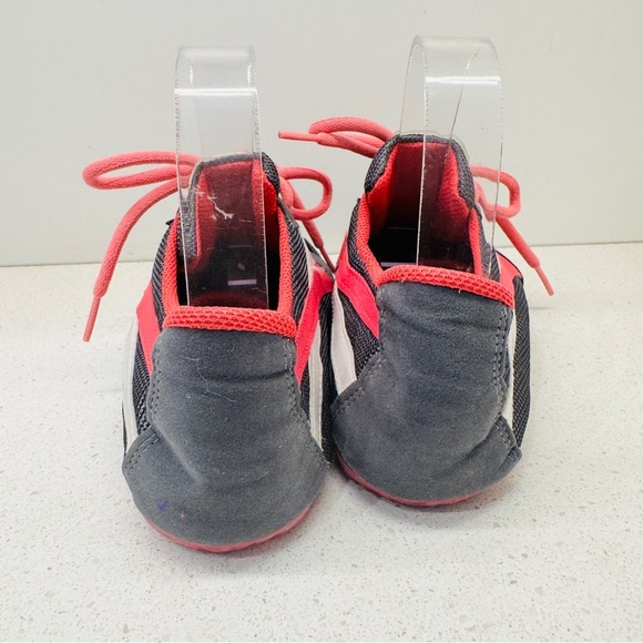 Jinga Shoes Runners Dance Jazz Salsa Sneaker Lace Up Gray Pink Women's Sz 36 - Picture 5 of 12